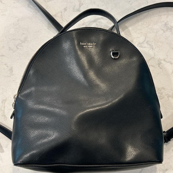 Kate Spade Sloan Backpack Medium Black - Picture 3 of 16